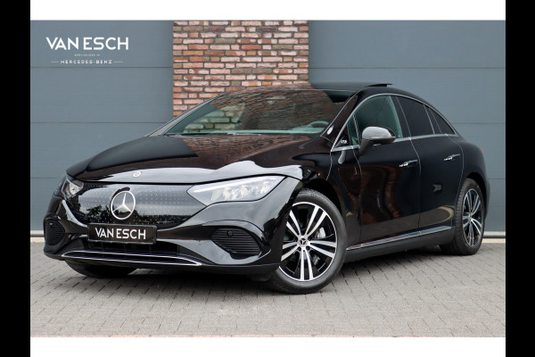 Mercedes-Benz EQE 300 Business Solution 90 kWh | Panoramadak | Distronic | Memory | Camera | Warmtepomp | Keyless Go | Stoelverwarming | 22kW | Leder |