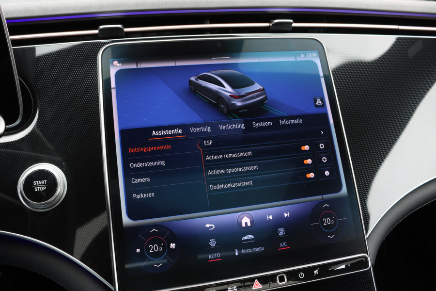 Mercedes-Benz EQE 300 Business Solution 90 kWh | Panoramadak | Distronic | Memory | Camera | Warmtepomp | Keyless Go | Stoelverwarming | 22kW | Leder |