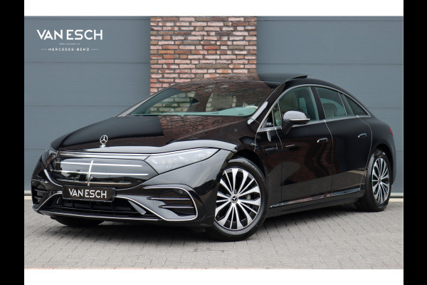 Mercedes-Benz EQS 350 Exclusive Line 118 kWh | Manufaktur | Hyperscreen | Luchtvering | Achterasbesturing | Comfortpakket Plus Achter | Burmester | Soft-Close | Massage | HUD | MBUX Tablet |