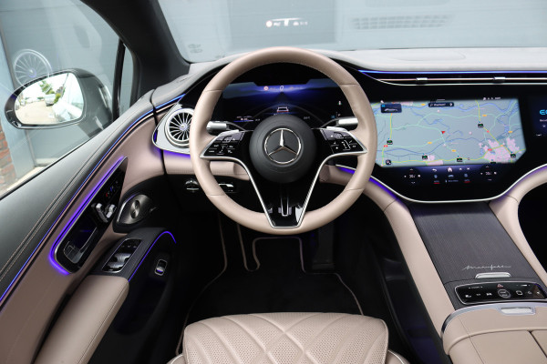 Mercedes-Benz EQS 350 Exclusive Line 118 kWh | Manufaktur | Hyperscreen | Luchtvering | Achterasbesturing | Comfortpakket Plus Achter | Burmester | Soft-Close | Massage | HUD | MBUX Tablet |