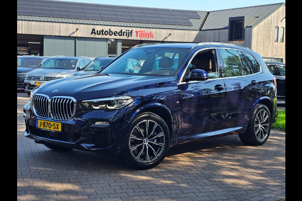 BMW X5 xDrive45e High Executive M-Sport | Luchtvering |  Elek. trekhaak | Safety pack | Achterasbesturing | HUD | M aerodynamica | Leder |