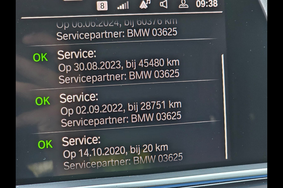 BMW X5 xDrive45e High Executive M-Sport | Luchtvering |  Elek. trekhaak | Safety pack | Achterasbesturing | HUD | M aerodynamica | Leder |
