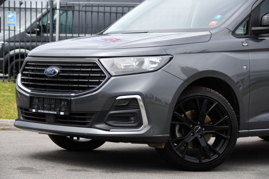 Ford Transit Connect 2.0 EcoBlue L2 Limited Virtual, Camera, Adaptieve Cruise, Carplay, NAVI, 122pk, Automaat, Multimedia, Dodehoek, Uniek!