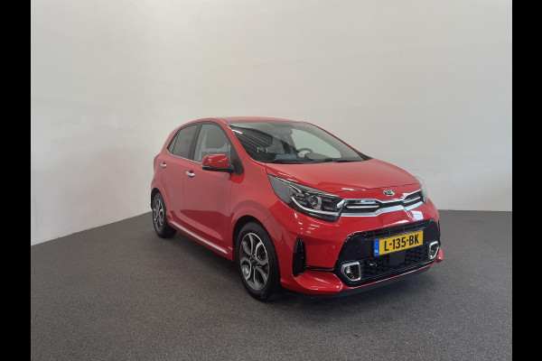 Kia Picanto 1.0 DPi GT-Line Leder Keyless Navigatie Apple Carplay/Android Auto Stoelverwarming Lichtmetalen Velgen Cruise Control Climate Control Camera Parkeer sensoren Bluetooth