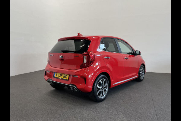 Kia Picanto 1.0 DPi GT-Line Leder Keyless Navigatie Apple Carplay/Android Auto Stoelverwarming Lichtmetalen Velgen Cruise Control Climate Control Camera Parkeer sensoren Bluetooth