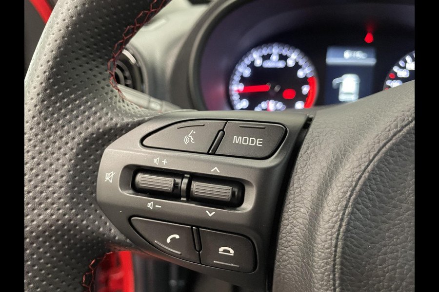 Kia Picanto 1.0 DPi GT-Line Leder Keyless Navigatie Apple Carplay/Android Auto Stoelverwarming Lichtmetalen Velgen Cruise Control Climate Control Camera Parkeer sensoren Bluetooth