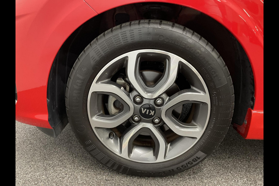 Kia Picanto 1.0 DPi GT-Line Leder Keyless Navigatie Apple Carplay/Android Auto Stoelverwarming Lichtmetalen Velgen Cruise Control Climate Control Camera Parkeer sensoren Bluetooth