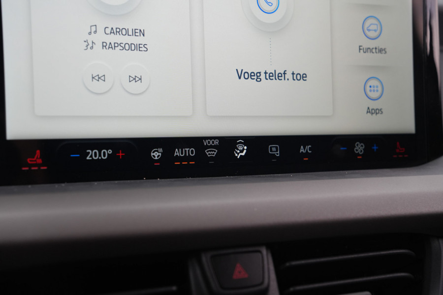 Ford E-Transit Courier Trend 44 kWh 136pk - Stoel/Stuurverwarming - Camera - Cruise - Carplay/Android - Rijklaar