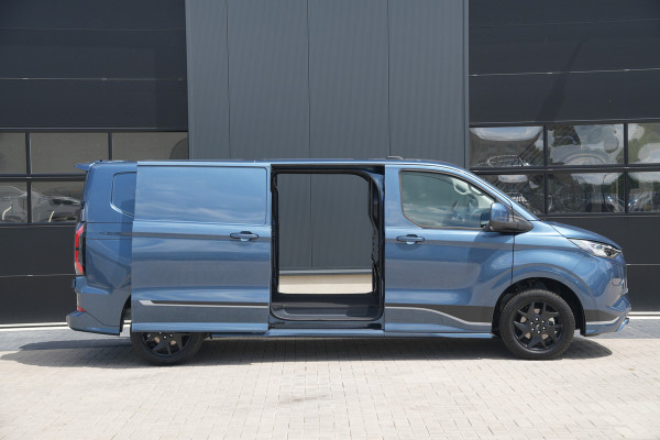 Ford E-Transit Custom 320 L2H1 Sport 71 kWh 218pk - 2x Schuif - Stoel/Stuurverwarming - Cruise - Keyless - Rijklaar