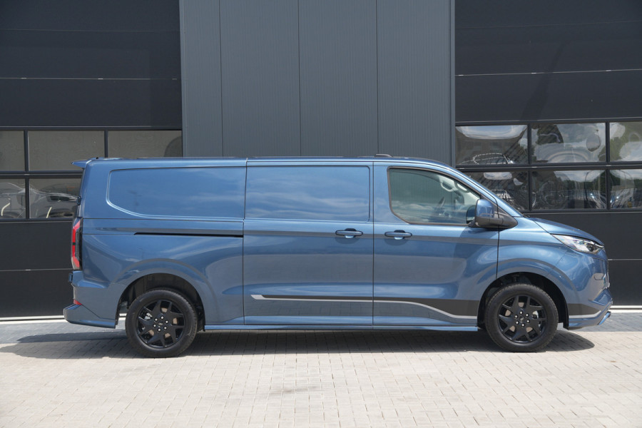Ford E-Transit Custom 320 L2H1 Sport 71 kWh 218pk - 2x Schuif - Stoel/Stuurverwarming - Cruise - Keyless - Rijklaar