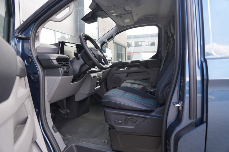 Ford E-Transit Custom 320 L2H1 Sport 71 kWh 218pk - 2x Schuif - Stoel/Stuurverwarming - Cruise - Keyless - Rijklaar