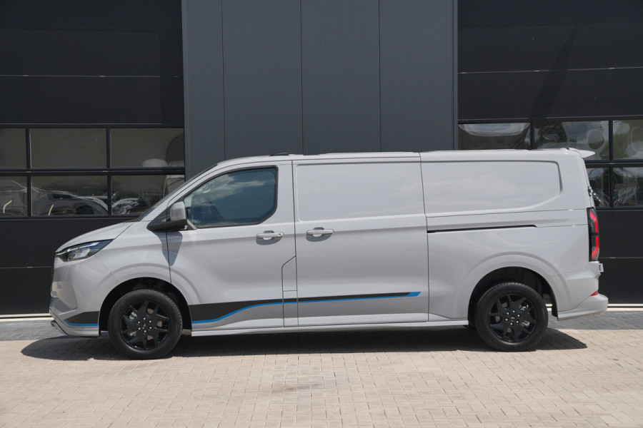 Ford E-Transit Custom 320 L2H1 Sport 71 kWh 218pk - 2x Schuif - Stoel/Stuurverwarming - Cruise - Keyless - Rijklaar