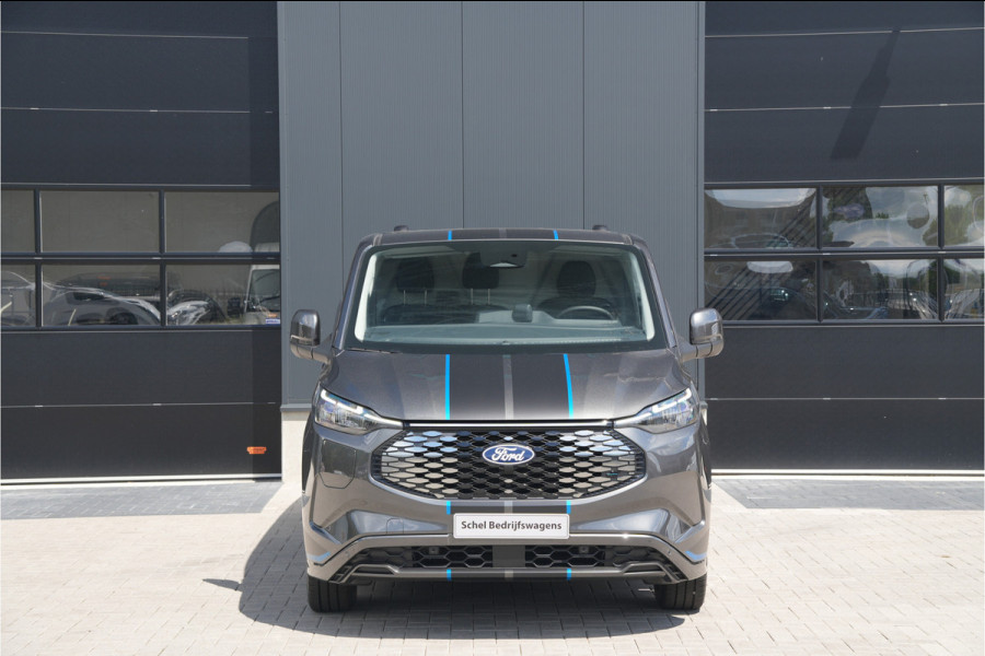 Ford E-Transit Custom 320 L2H1 Sport 71 kWh 218pk2x Schuif - Stoel/Stuurverwarming - Cruise - Keyless - Rijklaar