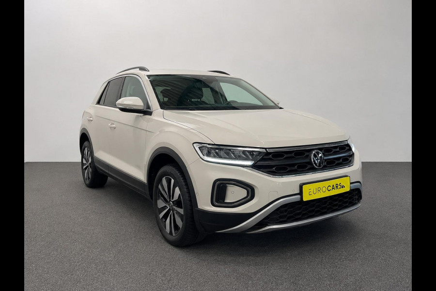 Volkswagen T-Roc 1.0 TSI 85 kW Move Discover Media Navi Digital Cockpit App-Connect DAB Climatronic Stoelverwarming Privacy Glass Park Assist Lane Assist Front Assist 17 inch LM Velgen Ascot Gray