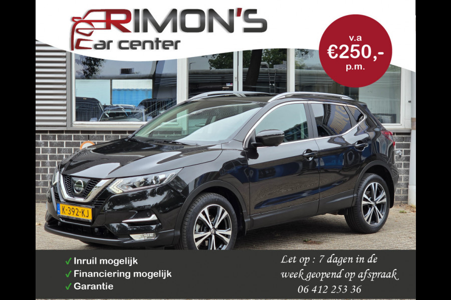 Nissan QASHQAI 1.2 Tekna Aut 360 Camera Navi Leder Pano