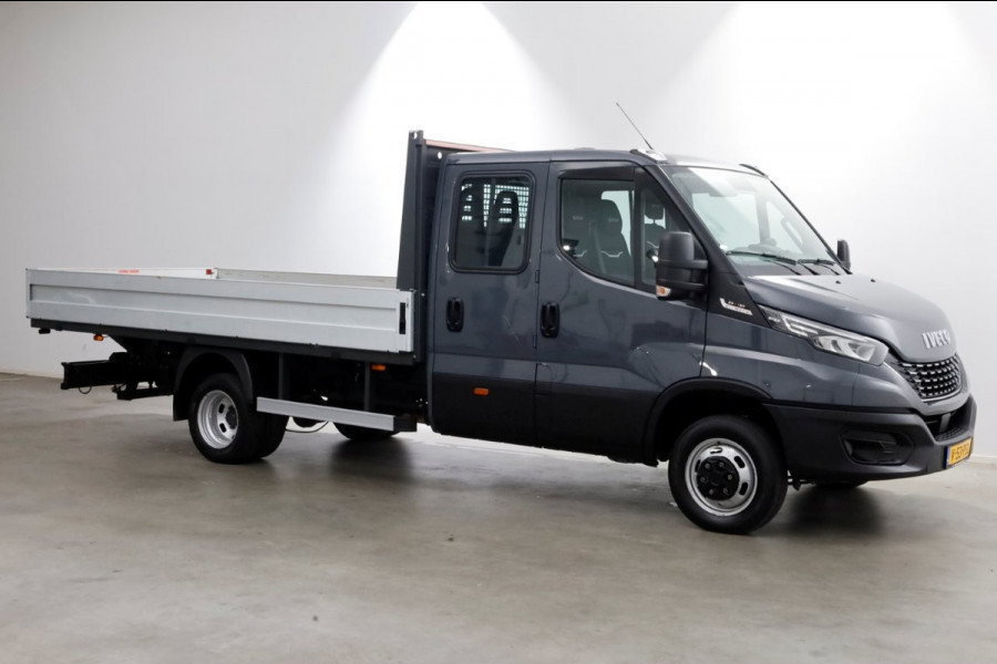 Iveco Daily 35C18 3.0 180pk HiMatic Automaat D.C. Open Laadbak L412cm Trekhaak 3500kg 09-2022