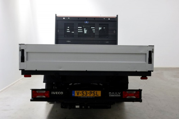 Iveco Daily 35C18 3.0 180pk HiMatic Automaat D.C. Open Laadbak L412cm Trekhaak 3500kg 09-2022