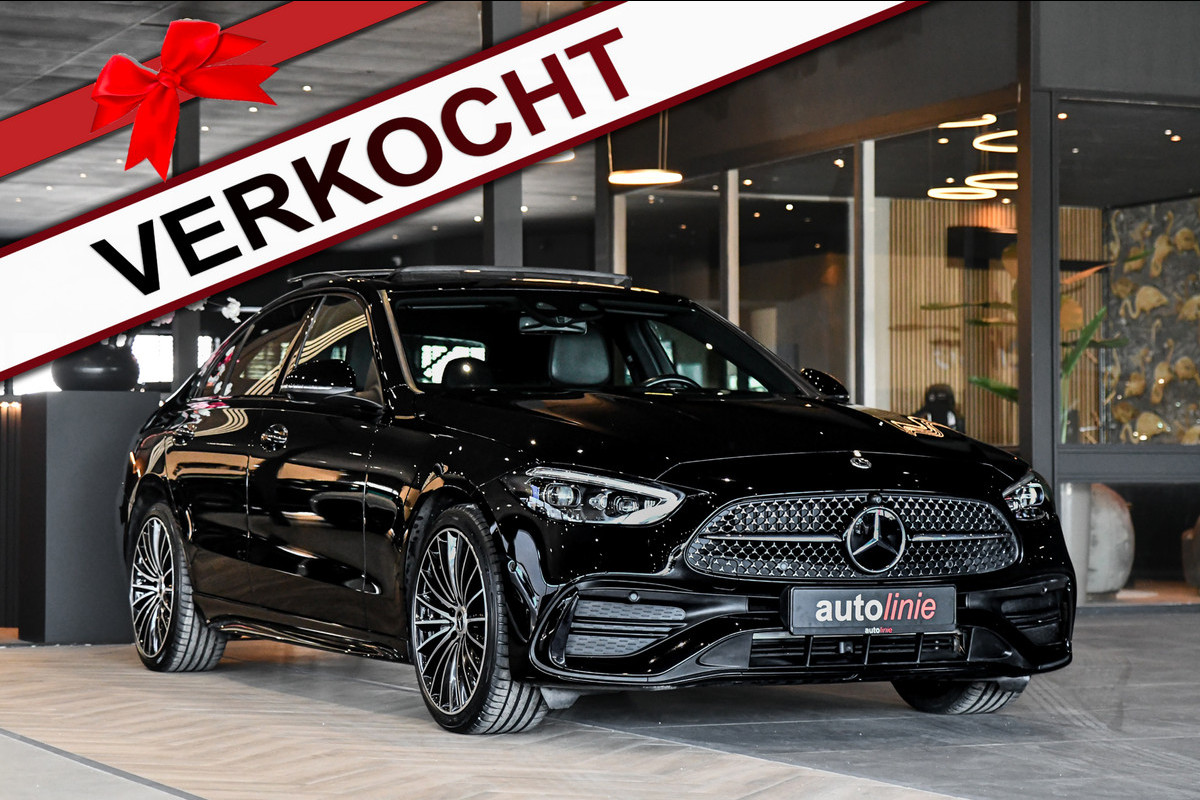 Mercedes-Benz C-Klasse 300 e AMG-Line, Night, Memory, 360, ACC, Keyless, HUD, Digital!