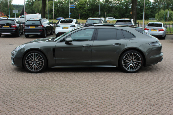 Porsche Panamera Sport Turismo 2.9 4 E-Hybrid / Panoramadak / 360Camera / Head-up / Softclose / Sportdesign+Chrono / 21'' / Sportuitlaat / Bose / Keyless / Stoelverwarming 4x / Stoelventilatie / Stuurverwarming / Dodehoek / DAB / ACC