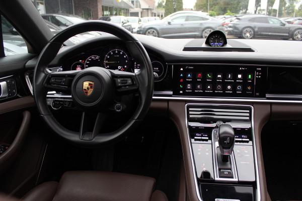 Porsche Panamera Sport Turismo 2.9 4 E-Hybrid / Panoramadak / 360Camera / Head-up / Softclose / Sportdesign+Chrono / 21'' / Sportuitlaat / Bose / Keyless / Stoelverwarming 4x / Stoelventilatie / Stuurverwarming / Dodehoek / DAB / ACC