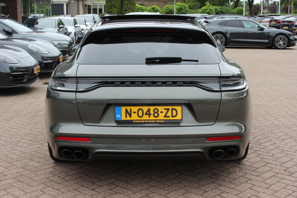 Porsche Panamera Sport Turismo 2.9 4 E-Hybrid / Panoramadak / 360Camera / Head-up / Softclose / Sportdesign+Chrono / 21'' / Sportuitlaat / Bose / Keyless / Stoelverwarming 4x / Stoelventilatie / Stuurverwarming / Dodehoek / DAB / ACC