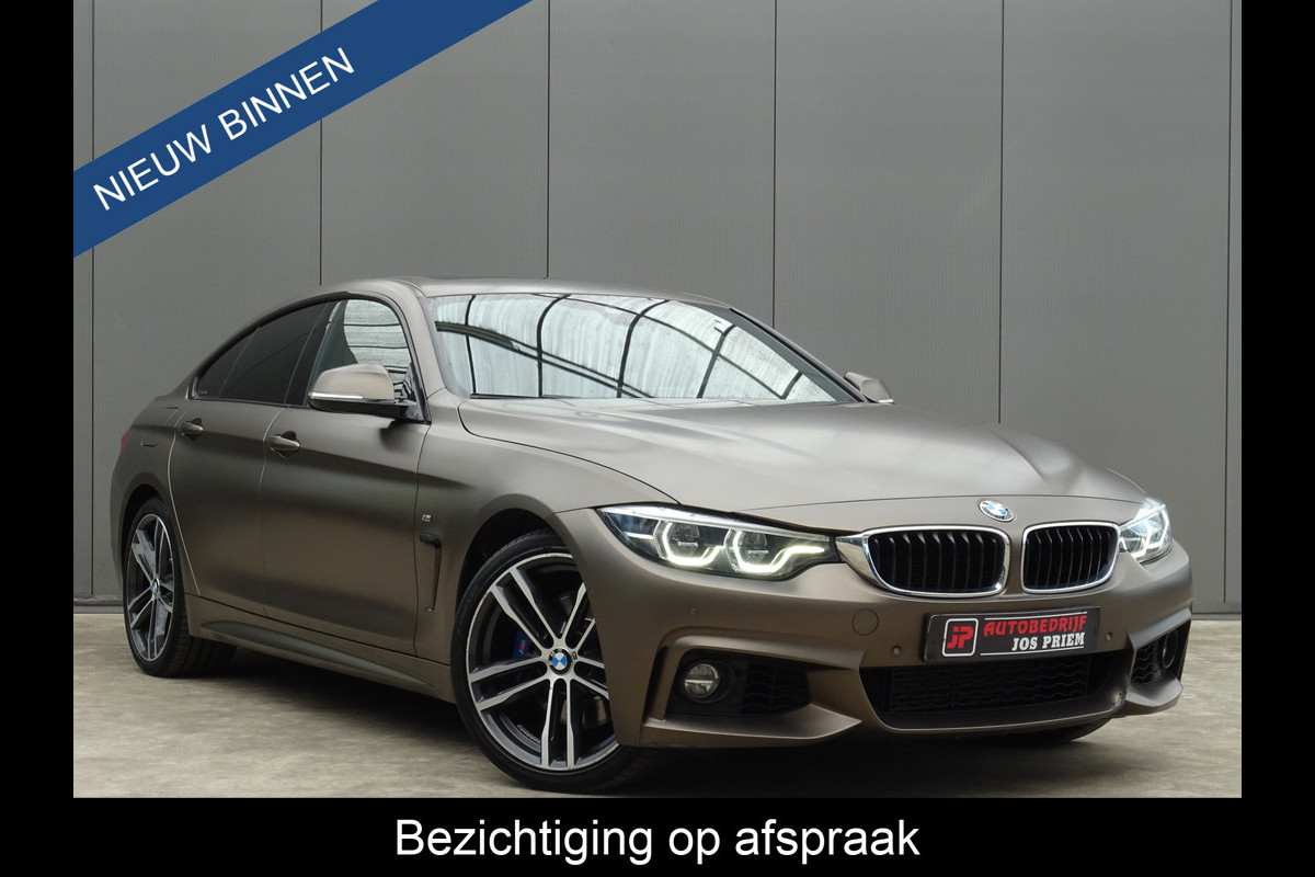 BMW 4 Serie Gran Coupé 418i High Executive * MATT ORIGINEEL * FULL OPTIES !!
