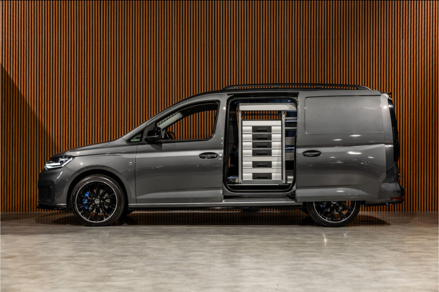 Volkswagen Caddy Cargo Maxi 2.0 TDI DSG | L+R Schuifdeur | Camera | CarPlay | Trekhaak | LED Koplampen | Stoelverwarming | MF Stuur | Betimmering | Nieuwe APK