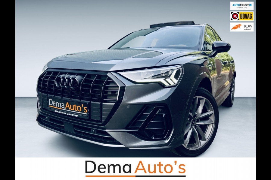 Audi Q3 45 TFSI e S edition S-LINE BLACK-LINE SOH-TEST/PANO/SFEERVERL/NAVI/V-COCKPIT/DAB/ECC/PDC/CRUISE///