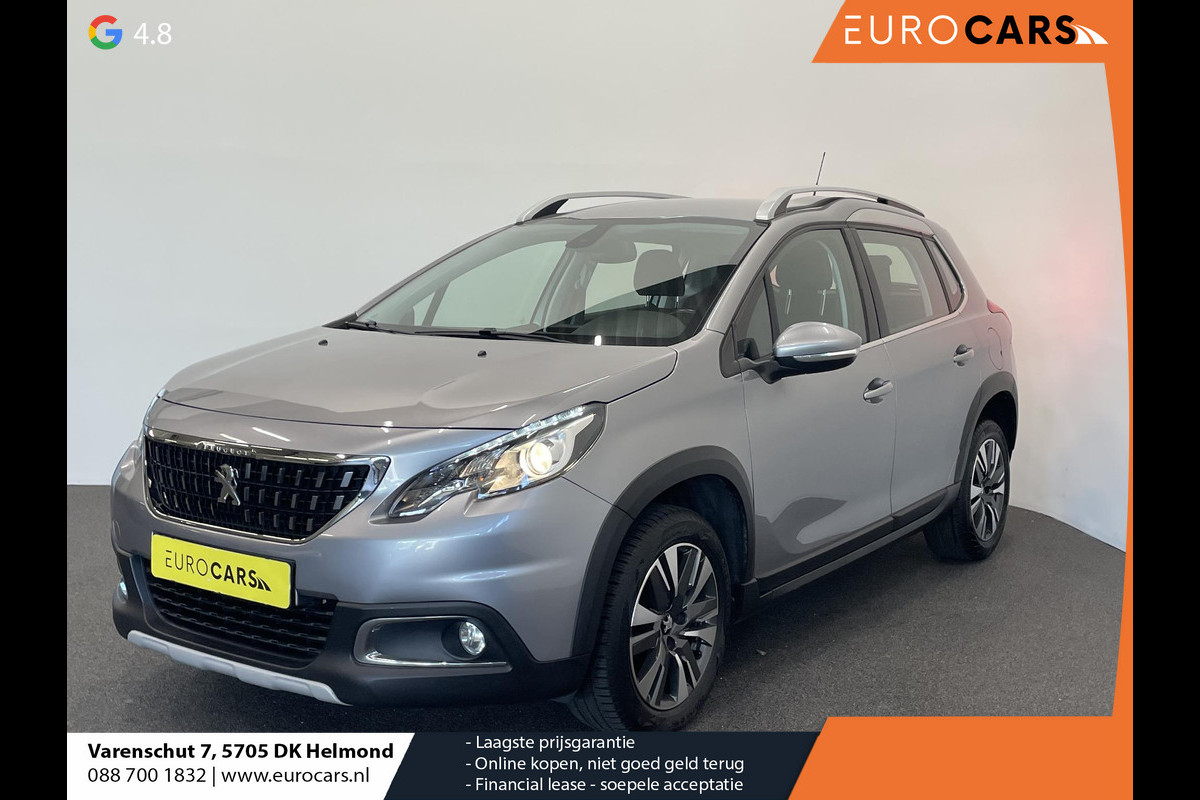 Peugeot 2008 1.2 PureTech Allure Automaat Navigatie Apple Carplay Android Auto Parkeersensoren achter Half leder Cruise Control Climate Control Lichtmetalen velgen