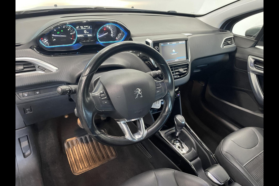 Peugeot 2008 1.2 PureTech Allure Automaat Navigatie Apple Carplay Android Auto Parkeersensoren achter Half leder Cruise Control Climate Control Lichtmetalen velgen