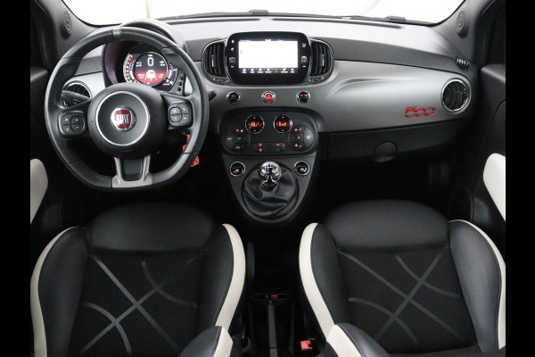 Fiat 500 0.9 TwinAir Turbo Sport Navigatie | Cruise control | DAB radio | Bluetooth | Half leder bekleding | Uconnect | Airco