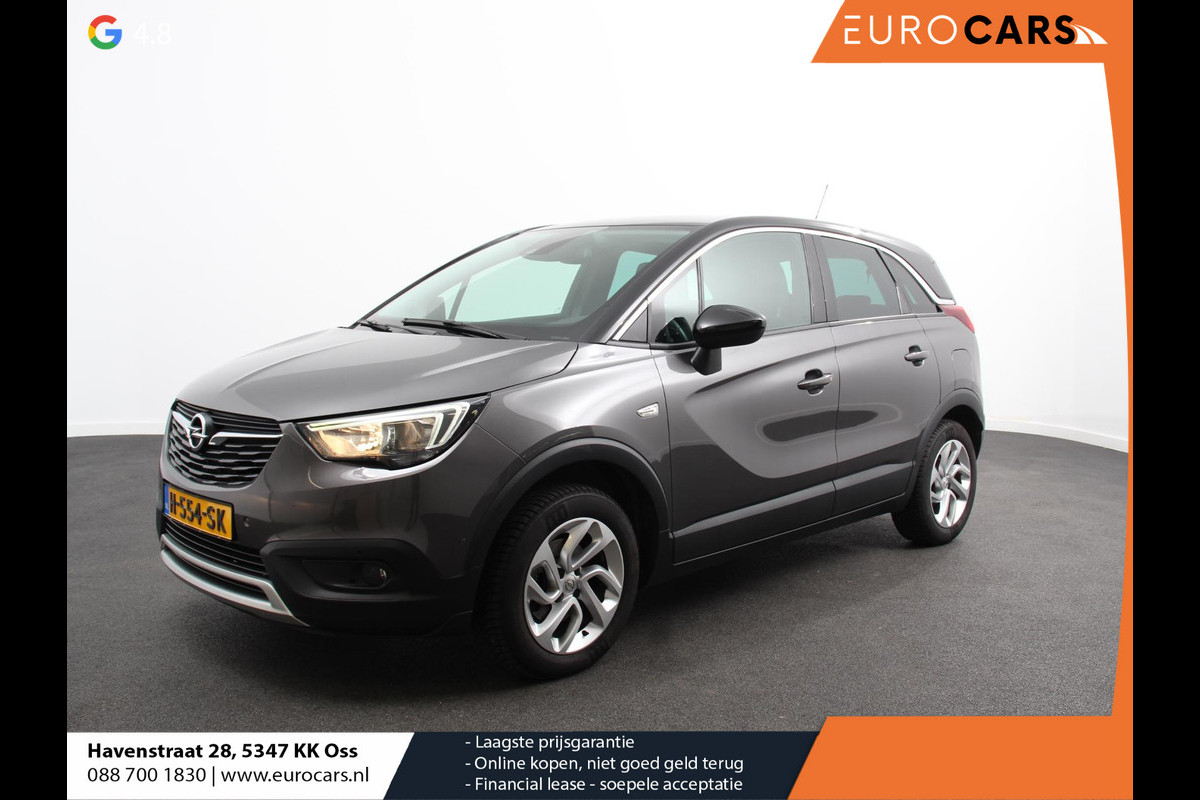 Opel Crossland X 1.2 Turbo Innovation Climate control Cruise control Lichtmetalen velgen Navigatie Apple Carplay/ Android Auto Parkeersensoren Camera Trekhaak Stoelverwarming