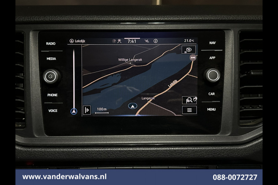 Volkswagen Crafter 2.0 TDI 141pk L3H3 L2H2 Euro6 Airco | Navigatie | Apple Carplay | Chauffeursstoel Android Auto, Standkachel, Parkeersensoren, 3000kg trekvermogen