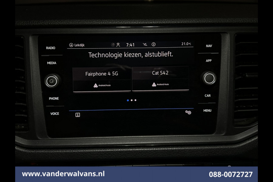 Volkswagen Crafter 2.0 TDI 141pk L3H3 L2H2 Euro6 Airco | Navigatie | Apple Carplay | Chauffeursstoel Android Auto, Standkachel, Parkeersensoren, 3000kg trekvermogen