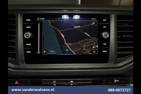Volkswagen Crafter 2.0 TDI 141pk L3H3 L2H2 Euro6 Airco | Navigatie | Apple Carplay | Chauffeursstoel Android Auto, Standkachel, Parkeersensoren, 3000kg trekvermogen