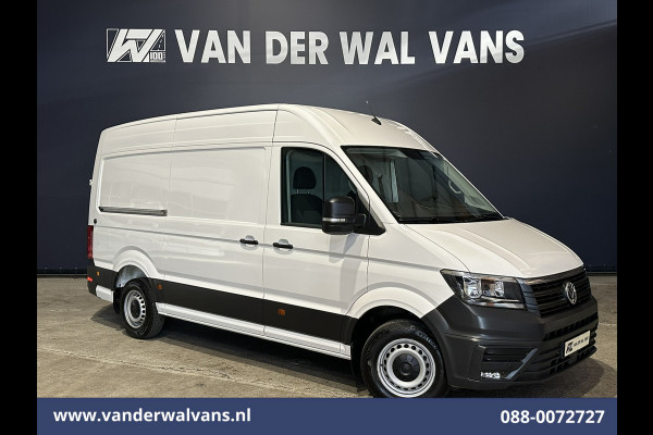 Volkswagen Crafter 2.0 TDI 141pk L3H3 L2H2 Euro6 Airco | Navigatie | Apple Carplay | Chauffeursstoel Android Auto, Standkachel, Parkeersensoren, 3000kg trekvermogen