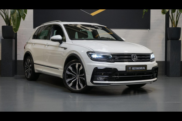 Volkswagen Tiguan 2.0 TSI 3x R-Line AUTOMAAT-360 CAM-ACC-HUD-KEYLESS-LEDER-MEMORY-NAVIGATIE-PANORAMA-VIRTUEEL-TREKHAAK
