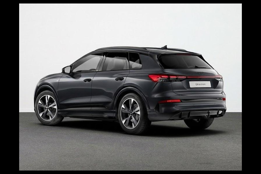 Audi Q4 e-tron S edition 82 kWh 286 pk | Techniekpakket plus | Winterpakket | Trekhaak | Optiekpakket zwart-glanzend |