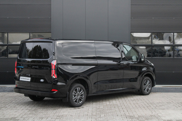 Ford E-Transit Custom 340 L2H1 Limited 71 kWh 218pk | 2x Schuif | DDS LED | 360 Camera | B&O | ACC | Navi | Verwarmd stuurwiel | Elek trekhaak | AGR-s