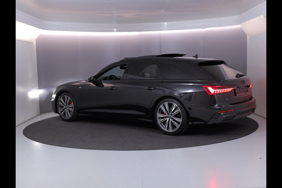 Audi A6 Avant 55 TFSI e quattro Pro Line S Competition 367 pk S-tronic | Navigatie | Panoramadak | Parkeersensoren | Achteruitrijcamera | Lederen bekleding | Stoelverwarming | S-Line |