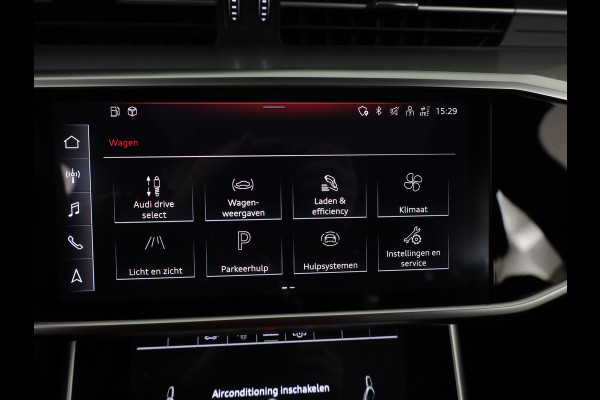 Audi A6 Avant 55 TFSI e quattro Pro Line S Competition 367 pk S-tronic | Navigatie | Panoramadak | Parkeersensoren | Achteruitrijcamera | Lederen bekleding | Stoelverwarming | S-Line |