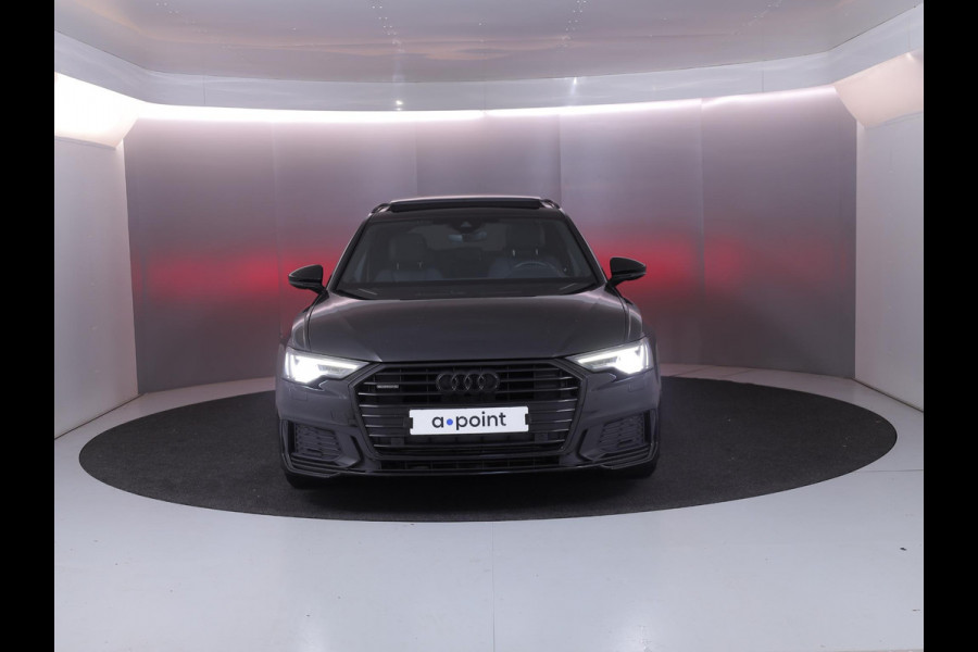 Audi A6 Avant 55 TFSI e quattro Pro Line S Competition 367 pk S-tronic | Navigatie | Panoramadak | Parkeersensoren | Achteruitrijcamera | Lederen bekleding | Stoelverwarming | S-Line |
