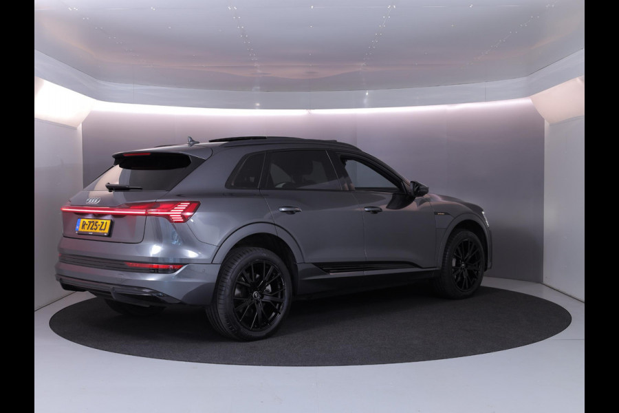 Audi e-tron 55 quattro S edition 95 kWh 408 pk | SOH 95,66% | Navigatie | Panoramadak | Parkeersensoren | Achteruitrijcamera | Matrix LED koplampen | Stoelverwarming | S-Line |