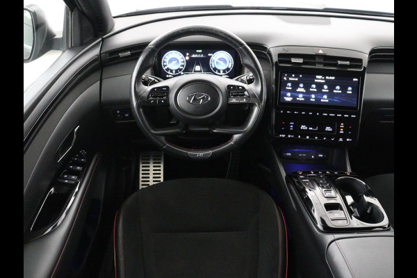 Hyundai Tucson 1.6 T-GDI PHEV N Line Sky 4WD | Panoramadak | Stoelverwarming | Leder/Alcantara | Camera | Adaptive cruise | Carplay | Full LED | Stuurverwarming | Keyless | Plug In