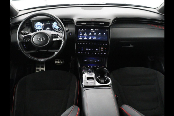 Hyundai Tucson 1.6 T-GDI PHEV N Line Sky 4WD | Panoramadak | Stoelverwarming | Leder/Alcantara | Camera | Adaptive cruise | Carplay | Full LED | Stuurverwarming | Keyless | Plug In