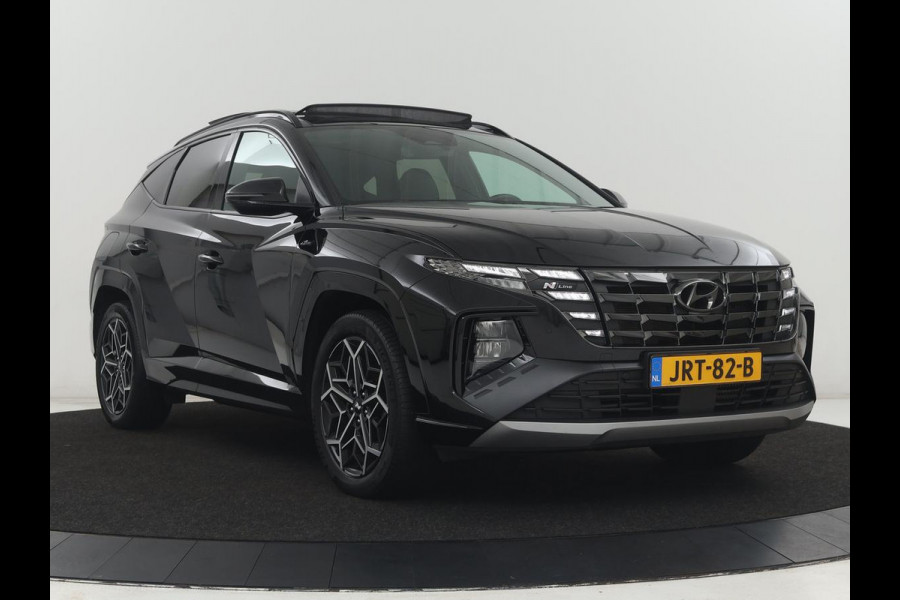 Hyundai Tucson 1.6 T-GDI PHEV N Line Sky 4WD | Panoramadak | Stoelverwarming | Leder/Alcantara | Camera | Adaptive cruise | Carplay | Full LED | Stuurverwarming | Keyless | Plug In