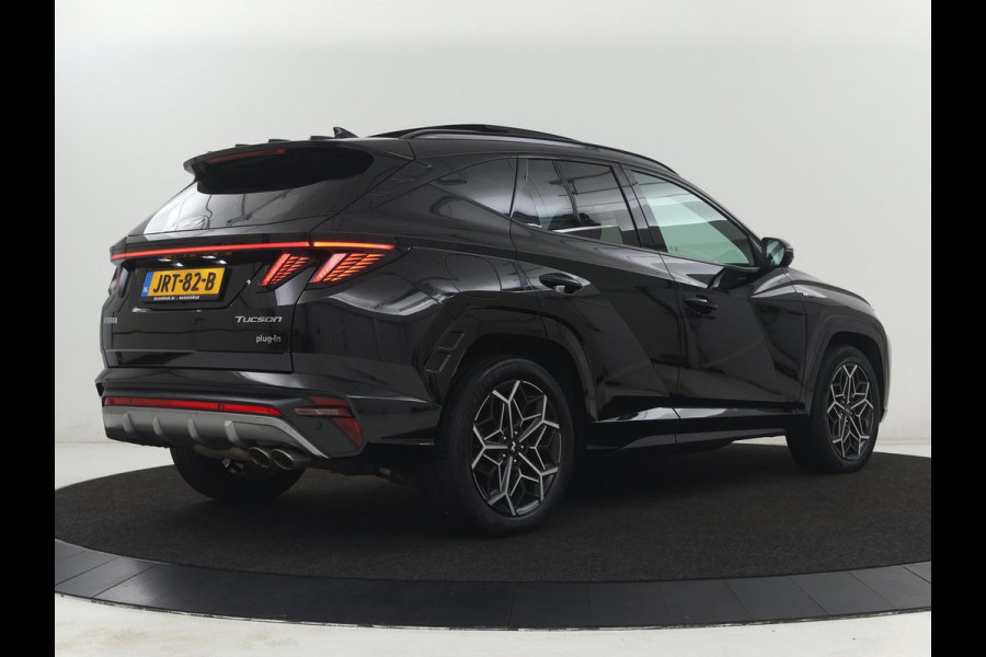 Hyundai Tucson 1.6 T-GDI PHEV N Line Sky 4WD | Panoramadak | Stoelverwarming | Leder/Alcantara | Camera | Adaptive cruise | Carplay | Full LED | Stuurverwarming | Keyless | Plug In