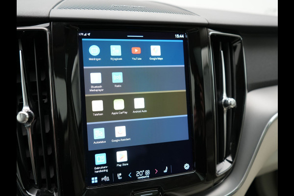 Volvo XC60 T6 AWD FACELIFT MODEL Inscription PHEV 350pk Dealer O.H | Panodak | Adaptive Cruise | Camera | Harman / Kardon | Lederen Sportstoelen Memory & Verwarmd | Google Assistant | Apple Carplay | Keyless | Full LED | Pilot Assist | Navigatie | Virtual |