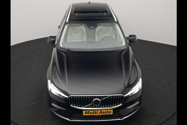 Volvo XC60 T6 AWD FACELIFT MODEL Inscription PHEV 350pk Dealer O.H | Panodak | Adaptive Cruise | Camera | Harman / Kardon | Lederen Sportstoelen Memory & Verwarmd | Google Assistant | Apple Carplay | Keyless | Full LED | Pilot Assist | Navigatie | Virtual |