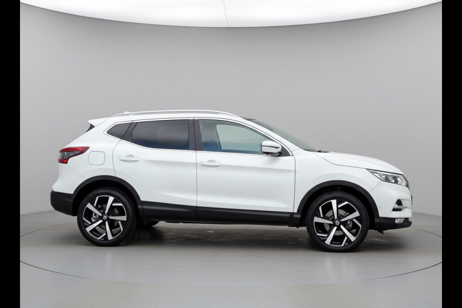 Nissan QASHQAI 1.2 Tekna, panoramadak, trekhaak, camera, vele opties, 1 e eigenaar, NL auto met nap